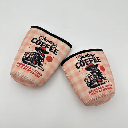 Cowboy coffee Iced Coffee Koozie