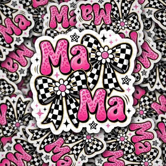 MaMa bows sticker