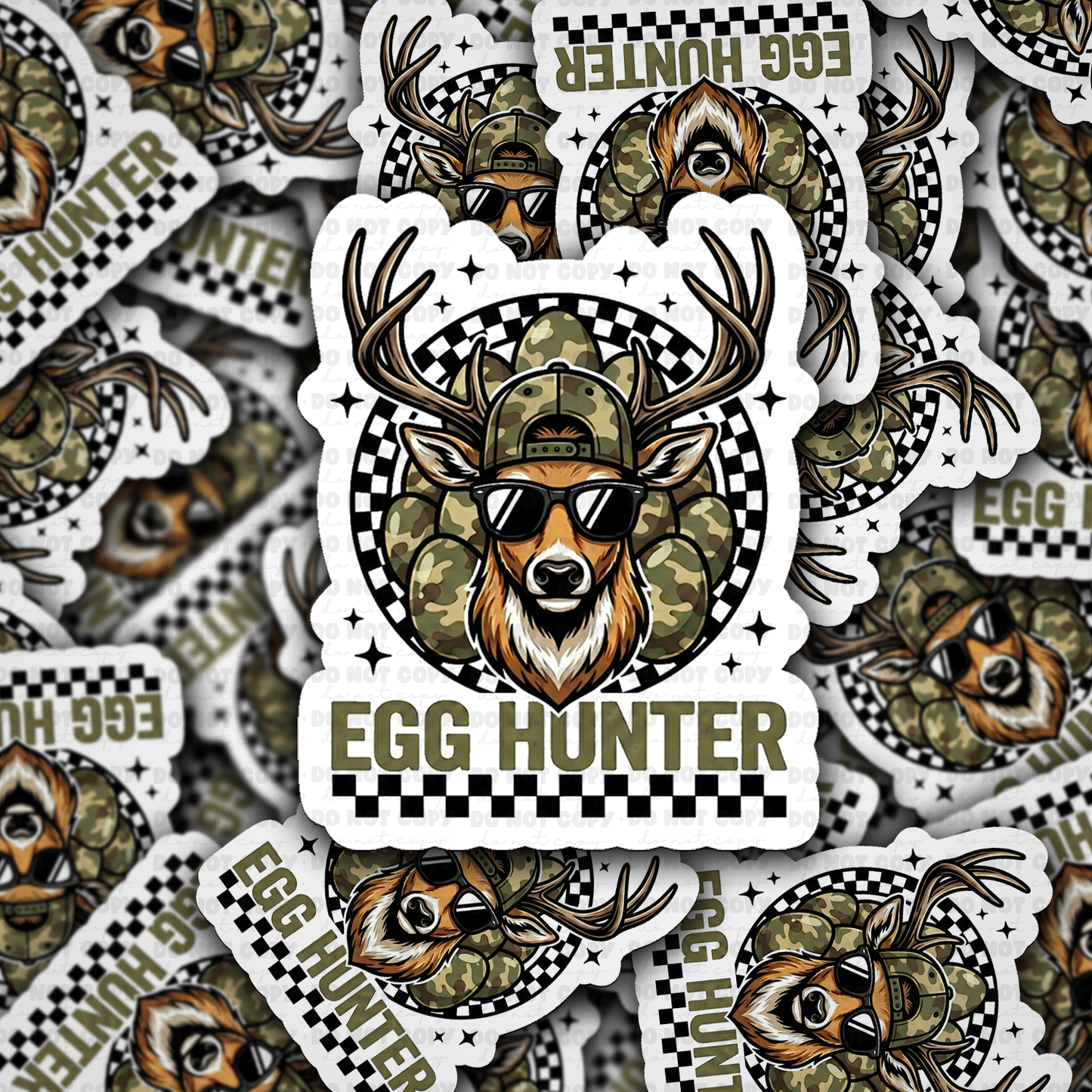 EGG HUNTER sticker