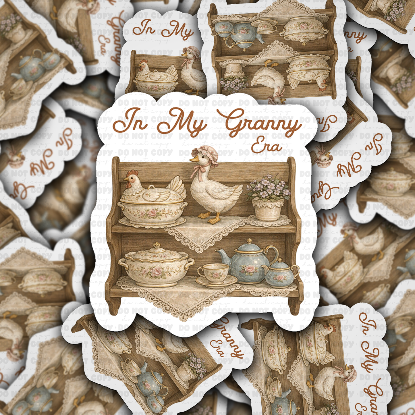 In my granny era sticker