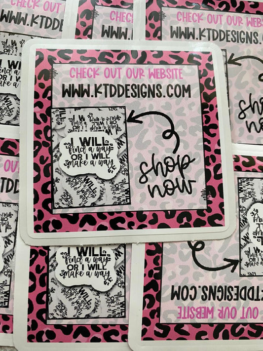 Custom Shop Stickers