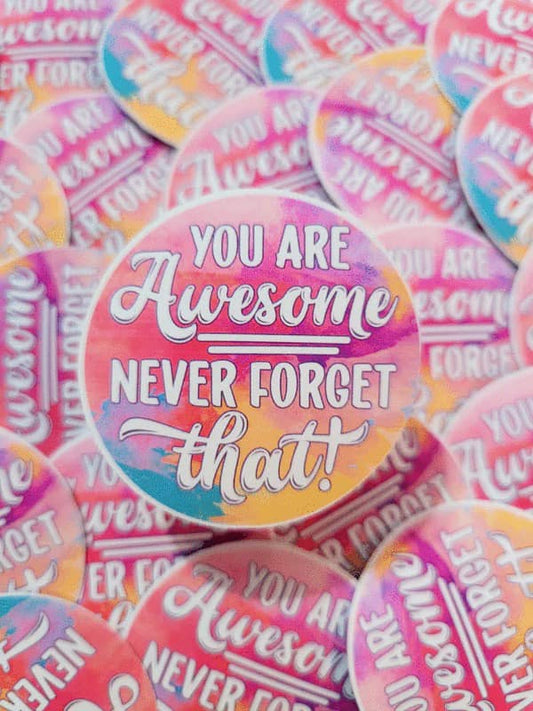 You are awesome sticker