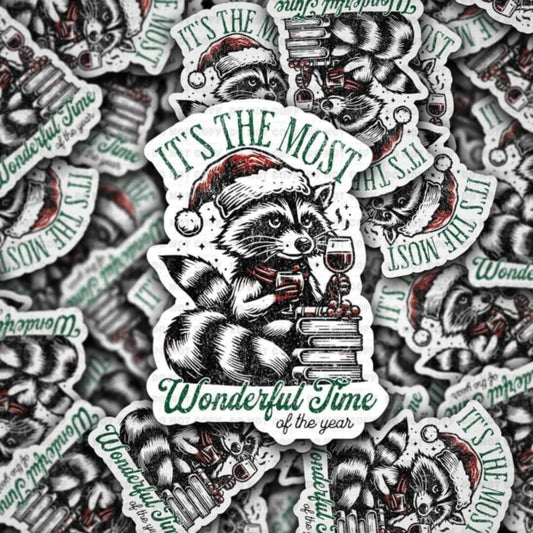 It's the most wonderful time of the year sticker
