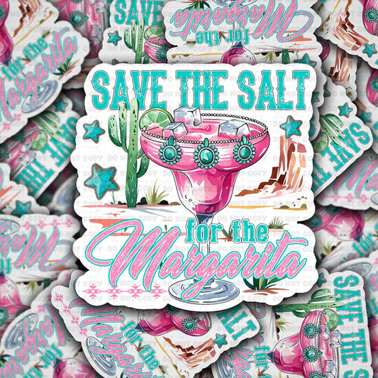 Save the salt sticker