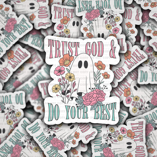 Trust God sticker
