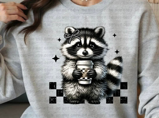 Raccoon sweatshirt