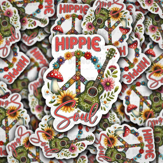 Hippie soul sticker
