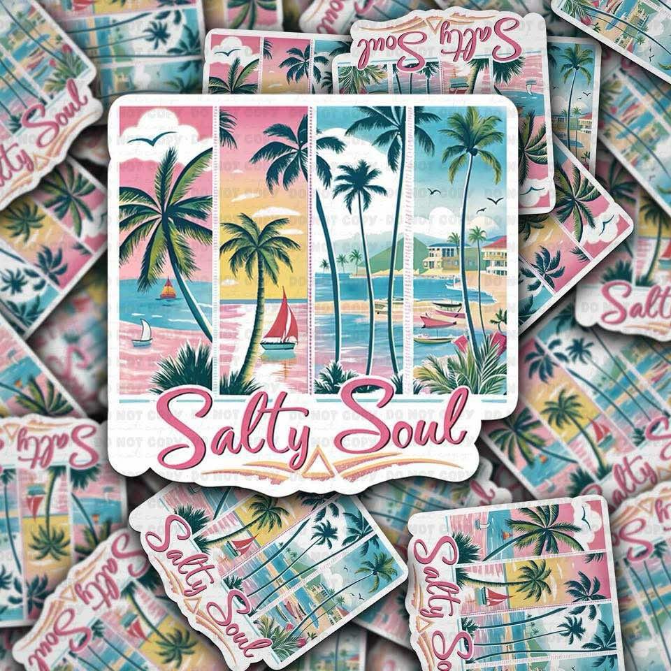 Salty soul sticker