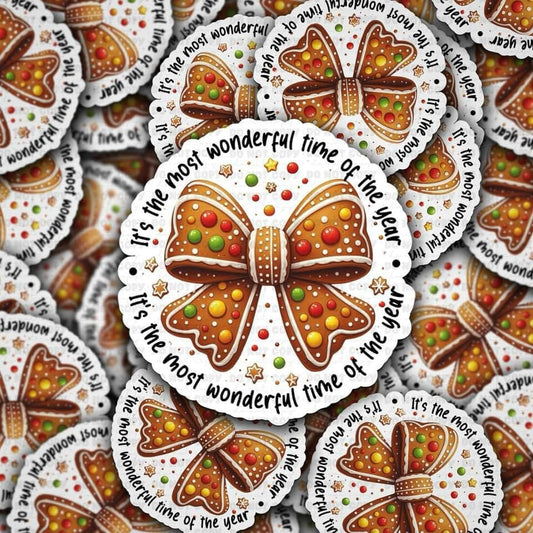 it's the most wonderful time sticker