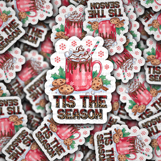 Tis the season sticker