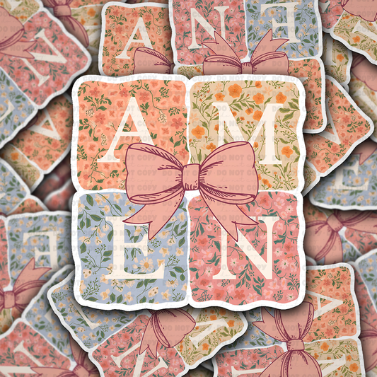 Amen sticker