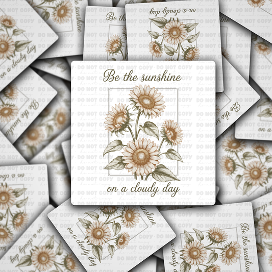 Be the Sunshine sticker