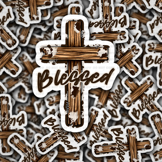 Blessed sticker