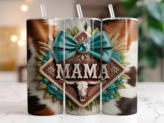 Mama western tumbler