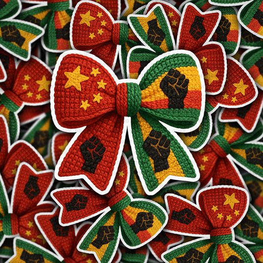 Bow sticker