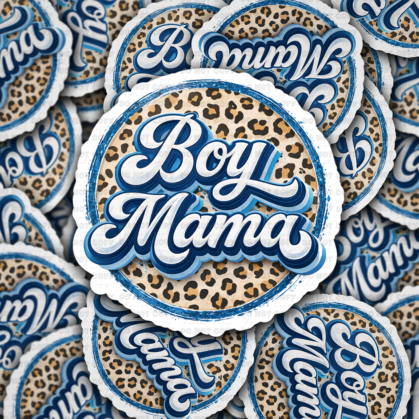 Boy mama sticker