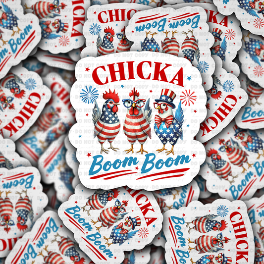 Chicka Boom Boom sticker