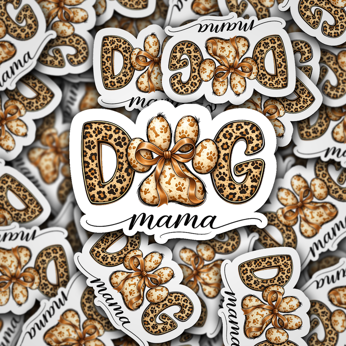 Dog mama sticker