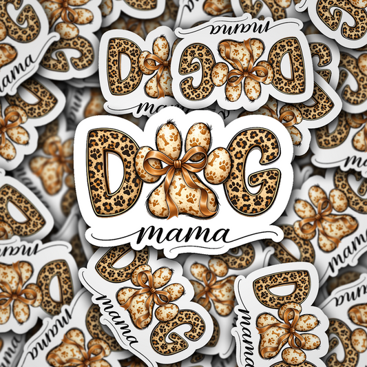 Dog mama sticker