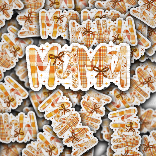 Fall Lace Mama sticker