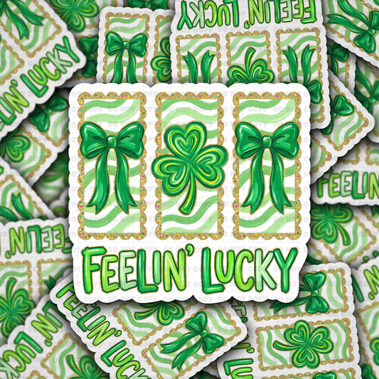 Feelin' Lucky sticker