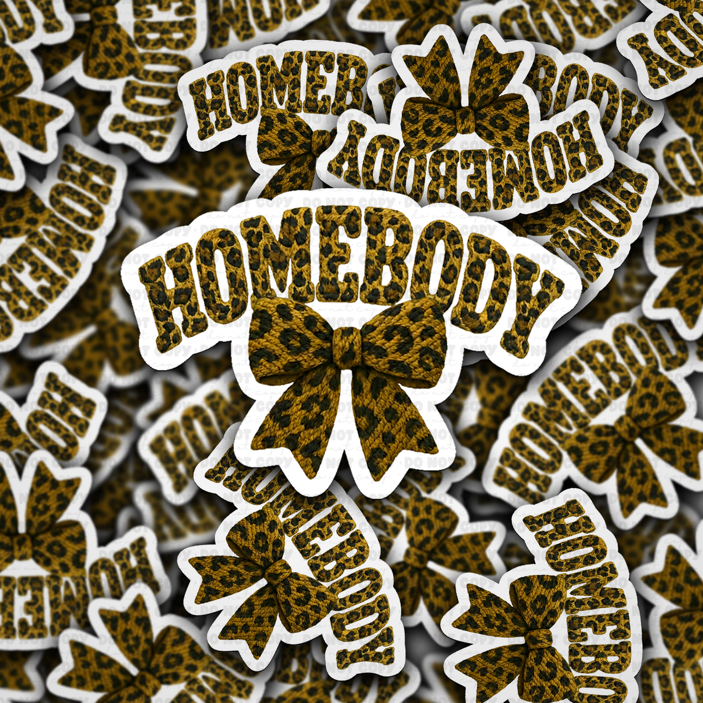 Homebody sticker