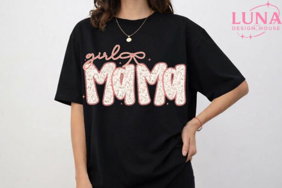 Girl mama shirt