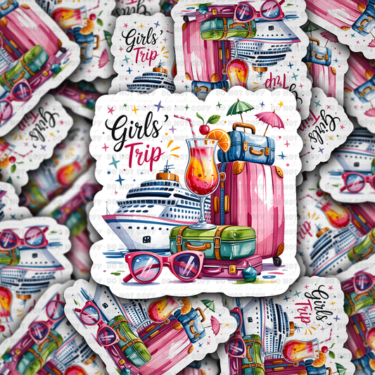 Girls trip sticker