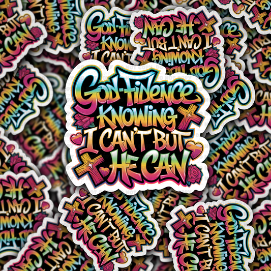 God-Fidence sticker