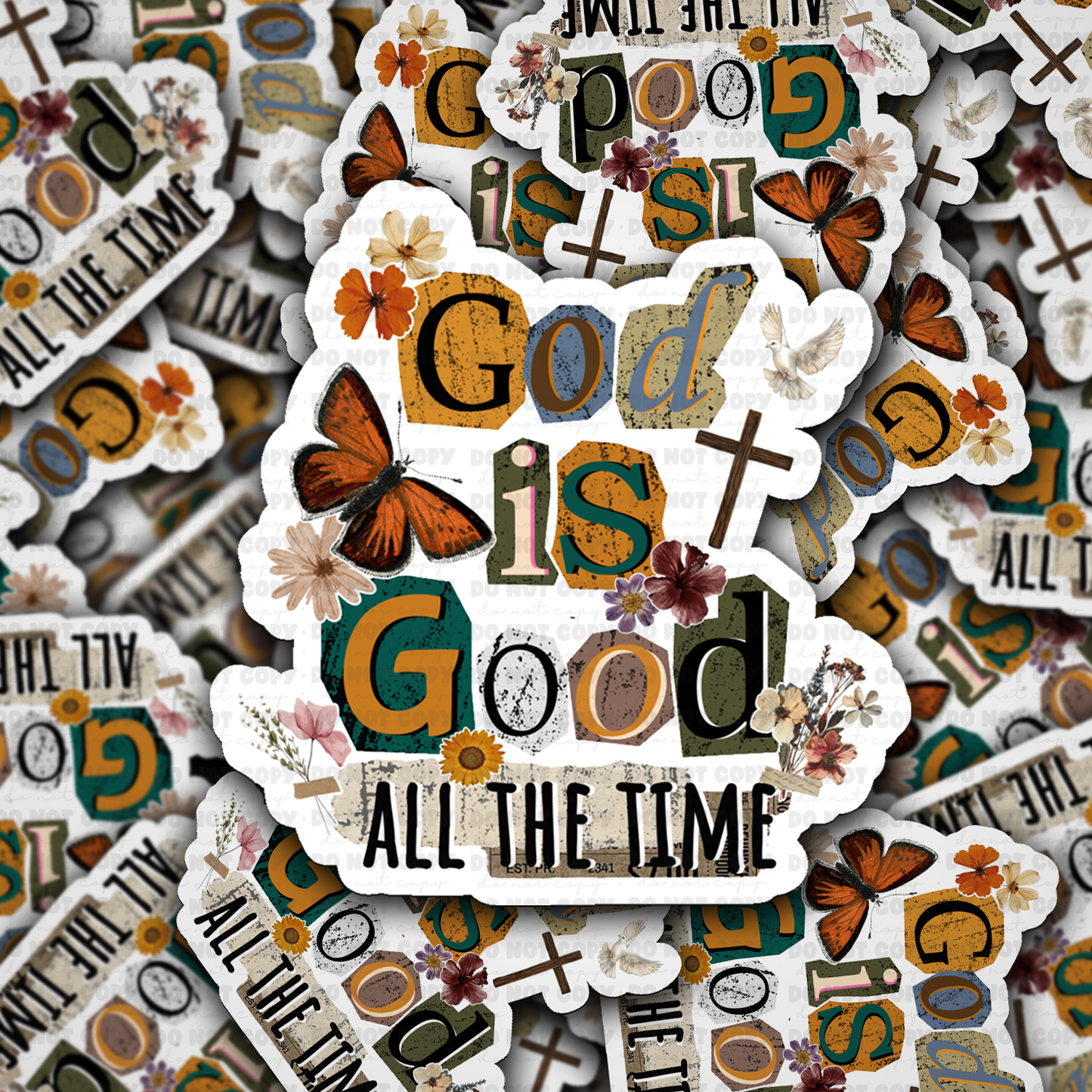 God is good sticker