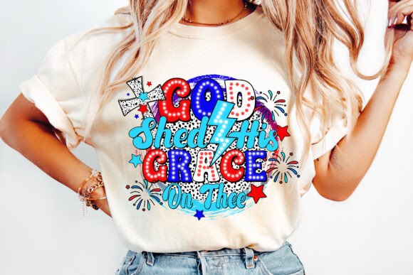 God shed his grace on thee sublimation print