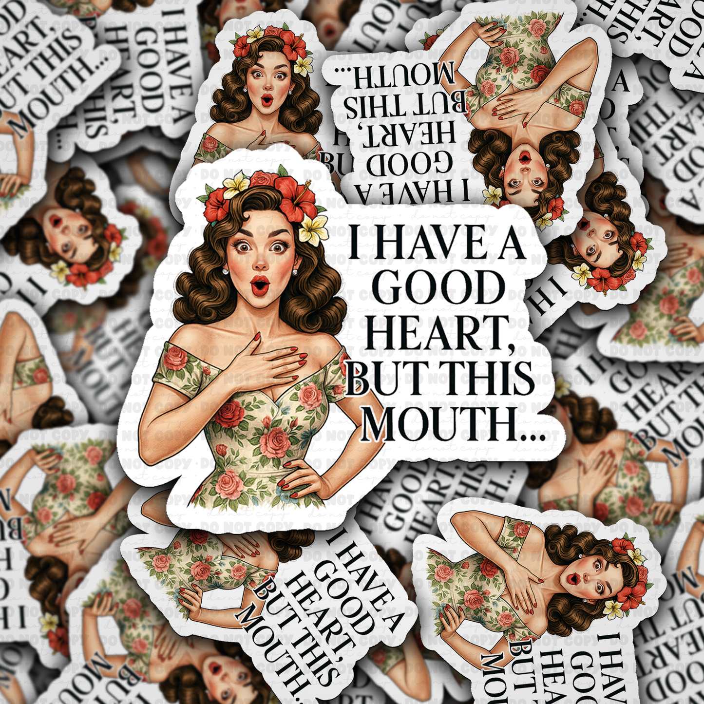 I Have A Good Heart sticker