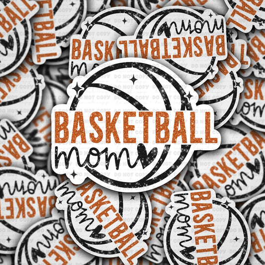 Basketball mom sticker