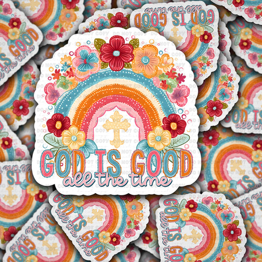 God is good sticker