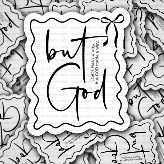 But God sticker
