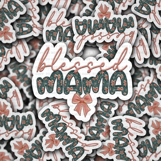 Blessed mama sticker