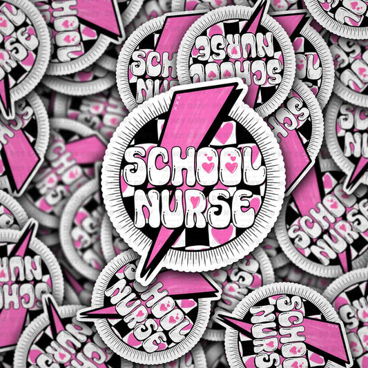 School nurse sticker