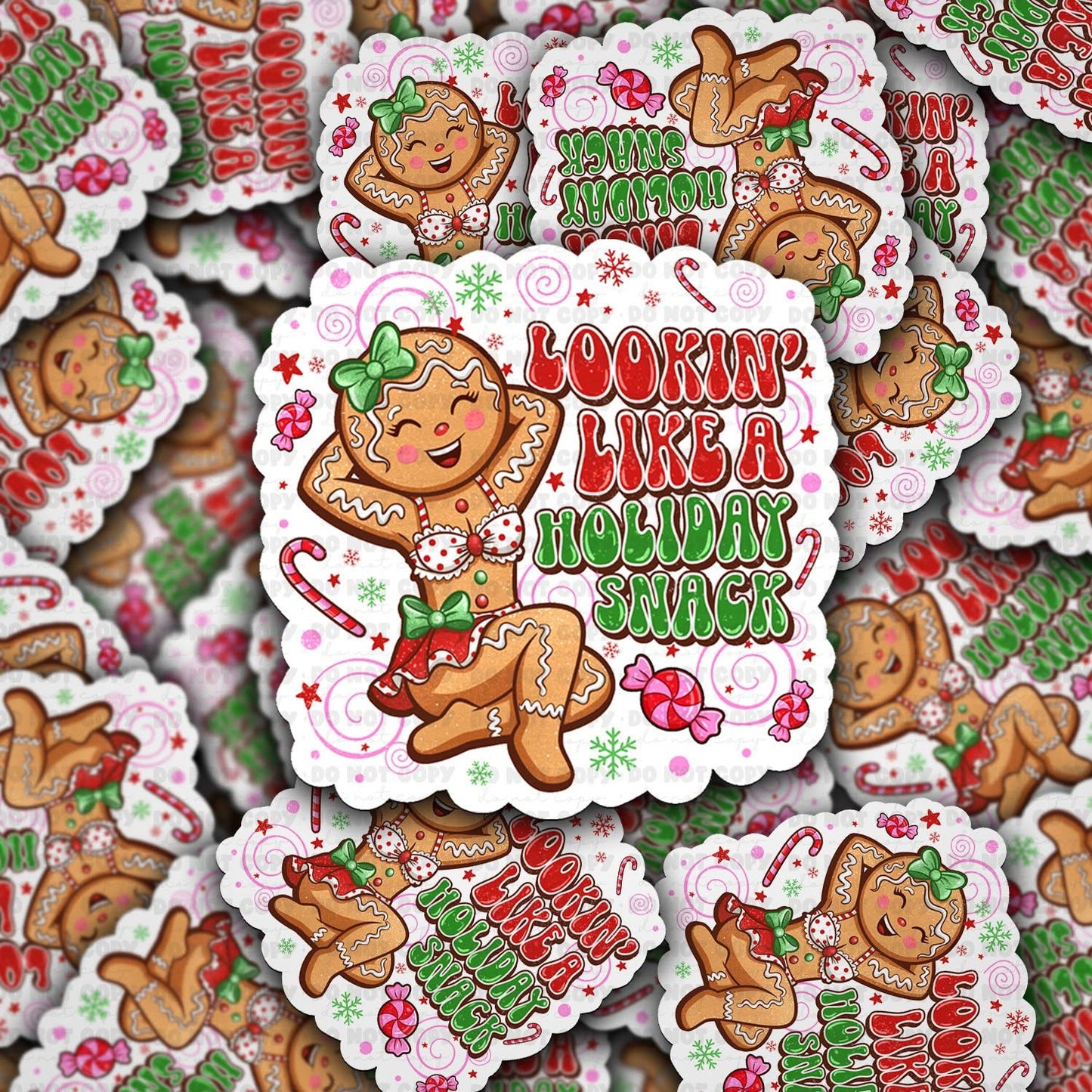 Lookin like a holiday snack sticker