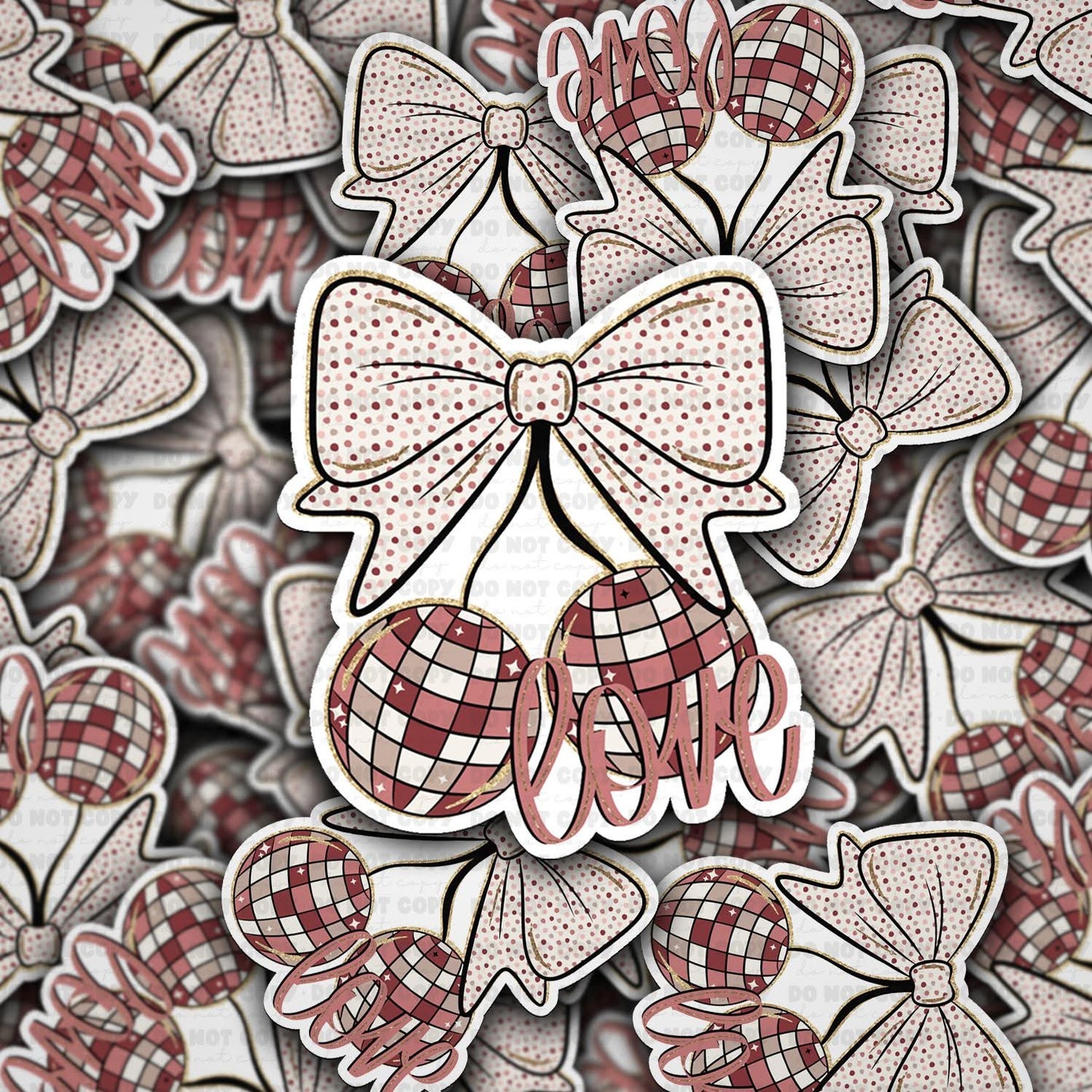 Love cherries sticker
