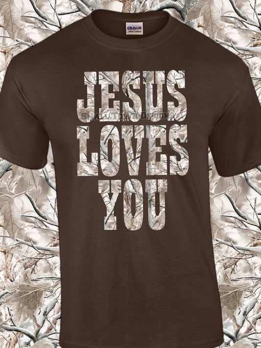 Jesus loves you shirt