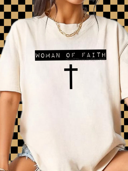 Woman of faith shirt