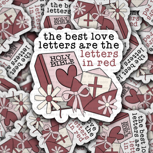The best love letters are the ones in red sticker