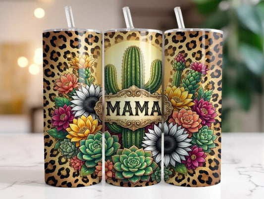 Mama western tumbler cup