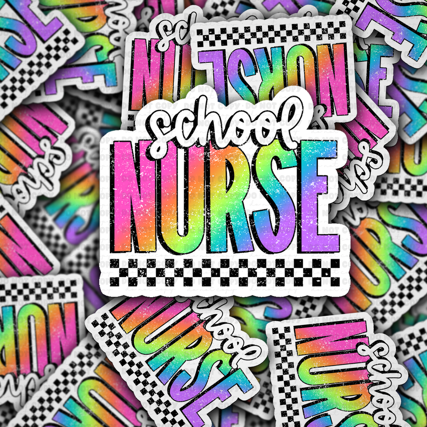 school nurse sticker