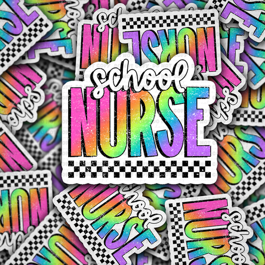 school nurse sticker