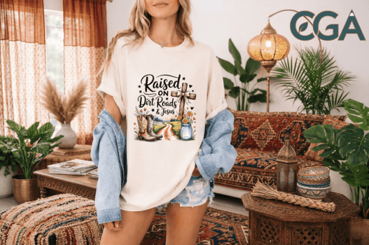 Raised on dirt roads and Jesus shirt