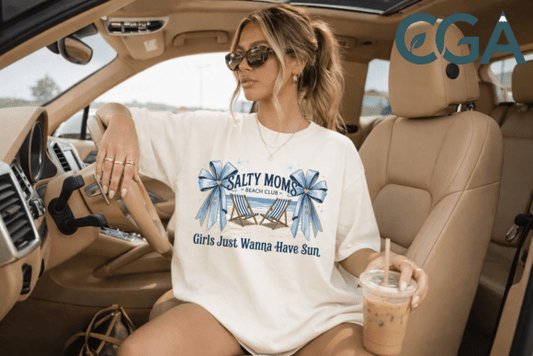 Salty Moms Beach Club shirt
