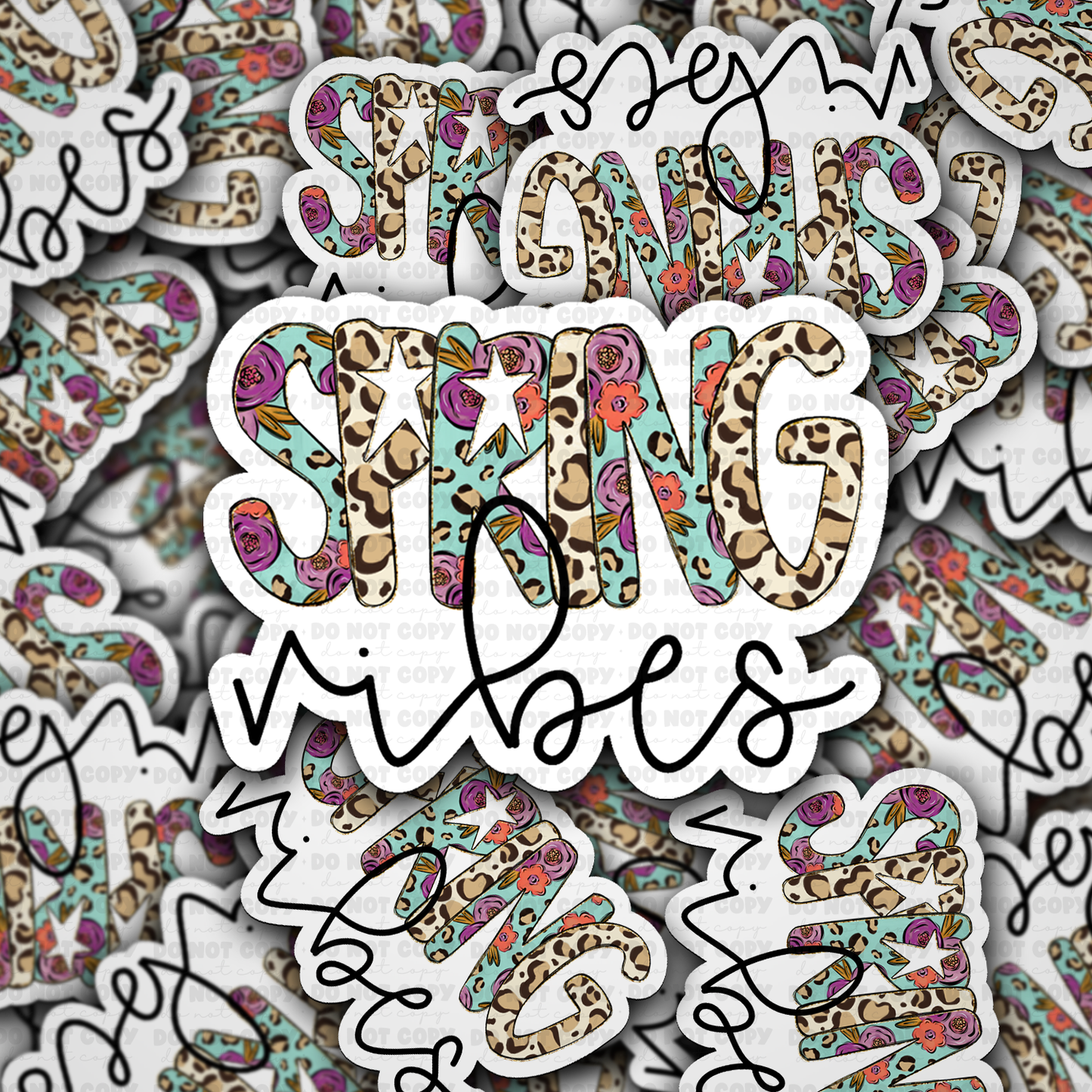 Spring Vibes sticker