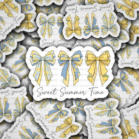 Sweet summer time sticker