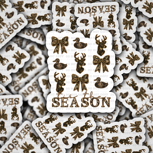 Tis The Season sticker